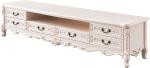 Antique French Style Wood White Tv Stand OY-DG08