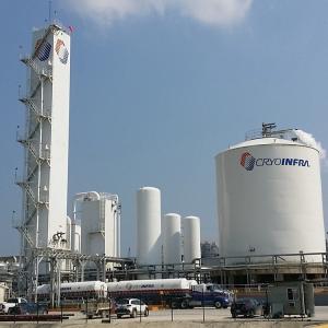 China 99.6% Industrial Oxygen Generating Machine Air Separation Argon Plant KDON-50/100 factory