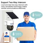 Battery Security Camera Wire Free 3MP Color Night Vision