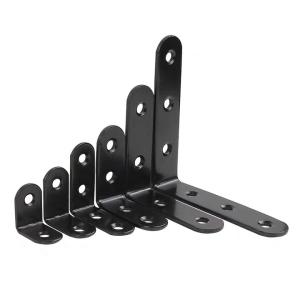 China 20X20 Black Right Angle Bracket factory