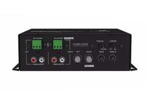 China 60W Mini PA System Amplifier Audio Class D Stereo Power Amplifier Black Color factory