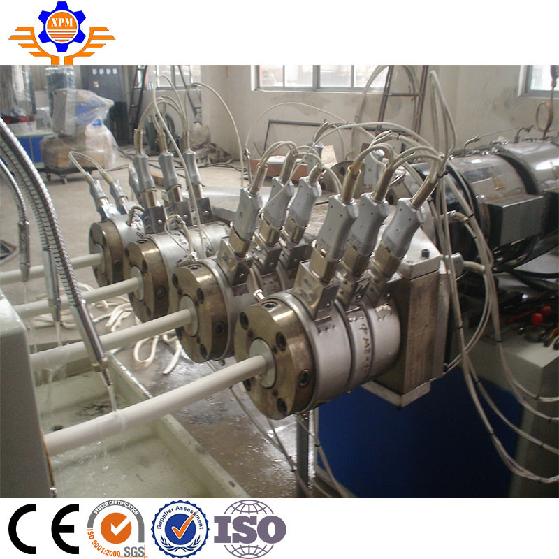 180 - 250Kg/H Four Tube PVC Pipe Extrusion Machine Electrical Conduit Pipe Production Line