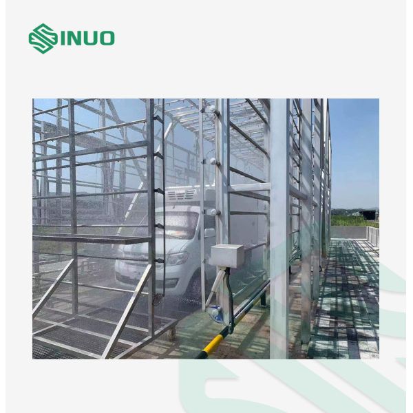 Automatic Electric Vehicle Testing Equipment Truck Transport Vehicle Rain