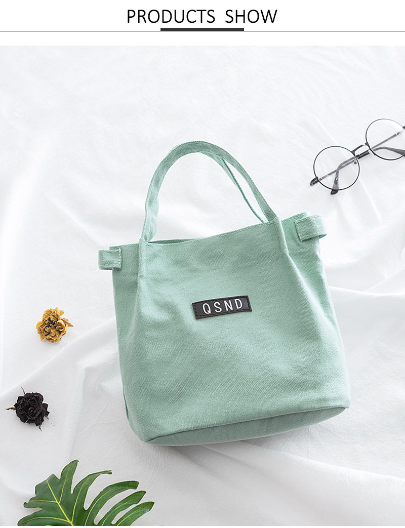 ISO Waxed Canvas H19Cm Insulated Lunch Cooler Bags
