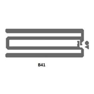 China 860 - 960MHz Dry / Wet UHF RFID Inlay 0.2-0.8mm Thick With Impinji Monza 4 Chip factory