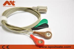 China 11 Pin Telemetry 5 Lead ECG Cable Philips M4725A Used Holter Recorder factory