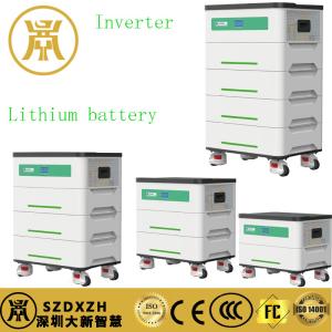 China 150AH Storage Capacity Lithium Storage Batteries Black All-in-one Commercial Energy Storage Cabinet factory