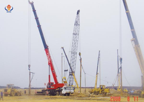 High Performance Electrical Construction Vibro Flotation 180 KW 377 Mm Outer