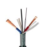 Composite 12 Core Hybrid Fiber Optic Outdoor Optical Fiber Cable 0.36 DB And