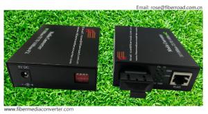 China 10/100M Fiber Media Converter With Dip Switch , FE TYPE, Support LFP factory