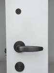 Stainless Steel RFID Hotel Lock Gray Smart Keyless Door Lock