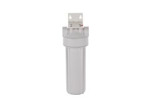 China 10'' plastic water filter housings with 1'' inlet/outlet port for RO system factory