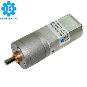 China 20mm Gearbox Brushed DC Geared Motor 12v For Multiapplication factory
