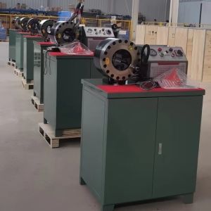 4 - 51mm Hydraulic Hose Pipe Crimping Machine Compact Structure