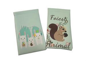 China Simple Women Glasses Pouch Case Fabric Inside Material Waterproof factory