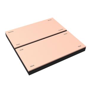 China 8 Keys Smart Light Switch Panel 86 Box 24VDC 1.6w Supports Seamless Connection factory