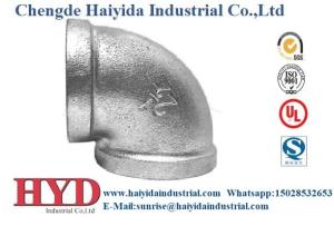 China NPT Standard Malleable Iron Pipe Fitting Nipple for Industrial Applications 300 PSIG Pressure Rating factory