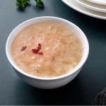 Greasy Smooth White Porcelain Rice Bowls Wear Resistant