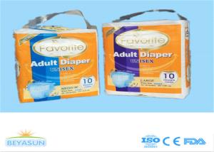 China Medical Single Tab Adult Disposable Diapers For Old Age People , Non - Toxic factory