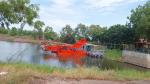 88kw Power Water Hyacinth Harvester Efficient Harvesting