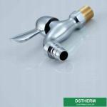 Chrome Plated Water Tap Washing Machines Brass Bibcock
