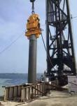Construction Vibro Hammer APZ60A Electric Vibrating Sheet Pile Drivers For Sale