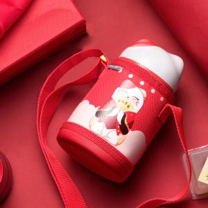 China Cartoon Cat Printing Oxford Baby Feeding Milk Bottle Holder factory