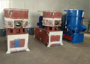 China 304 Stainless Steel Plastic Film Agglomerator , High Output PVC Granules Making Machine factory