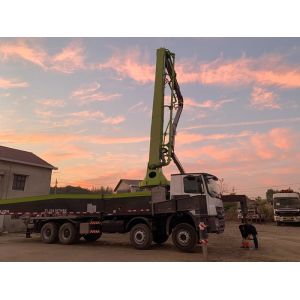 Zoomlion Used Concrete Pump Truck 180M3/H 60m 4 Alex Actors 4141