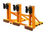 DG1500D Forklift Mounted Rubber-belt Drum Grabber 900mm Straddle Length Load