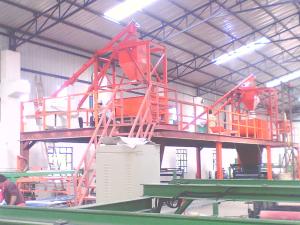 China Wall Panel Manufacturing Equipment for Fire Resistant Decorating Board / Straw Door factory
