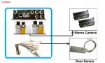 Binocular People Counter Camera System 3G Mobile DVR With GPS GPRS SD Card