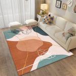 Custom Anti-Slip Carpets for Living Room Home Decor Overheat Protection Vintage