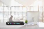 NEW design bluetooth soundbar speakers 1200mah two speakers