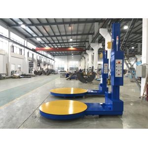 Auto Stretch Pallet Wrapper Machine 1500KG Electrical PLC Control