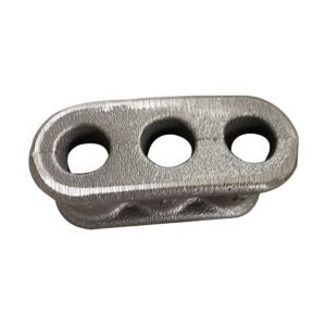 Post-tensioned Prestressed Cast Iron Flat Anchor Block Anchor Head for Flat Arc