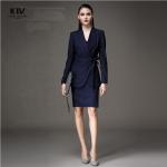 Classic Womens Suits Set for Women Lady Business Suits NO Hooded Button