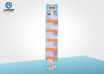 UV Coating Red Cardboard Display Cases Stable Retail For Festival Promotion