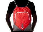 Water Resistant 210D Polyester Drawstring Bag Backpack For Children