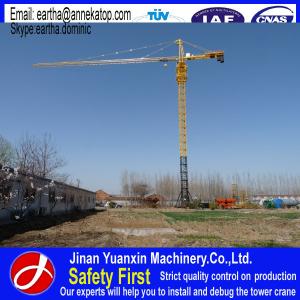 China 5613 8t erecting building tower crane with good prices factory