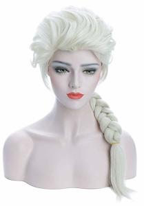 China Fashion Cosplay Party Wigs Costume Party Wig With Breathable Rose Net factory
