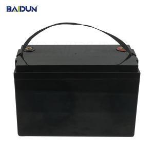 China ABS RV Yacht Solar Energy Lithium Ion Battery Packs 12v 100ah factory