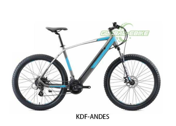 AndesX 27.5-Inch Electric Trail Bike With 250W Motor And 24-Speed Shimano