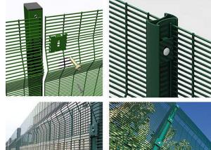 China Waterproof 358 High Security Fence 4mm Wire Thickness For Boundary Demarcation factory