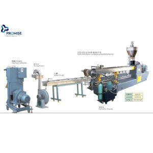 China ZP- Plastic Pelletizing Machine Granulator Recycling Double Screw Extruder on sale