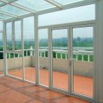 Thermal Break Aluminum French Style Casement Door With Triplex Glass Upgrade