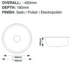 Basin/Single bowl sink/Round sink/stainless steel kitchen sink