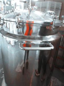 China 100L Gelatin / Liquid Stainless Steel Storage Tanks factory