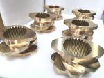 SUS440C Double Screw Extruder Components Screw Segments for Petrochemical
