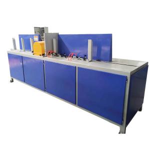 China Stringer Wood Pallet Bottom Board Chamfer Machine factory